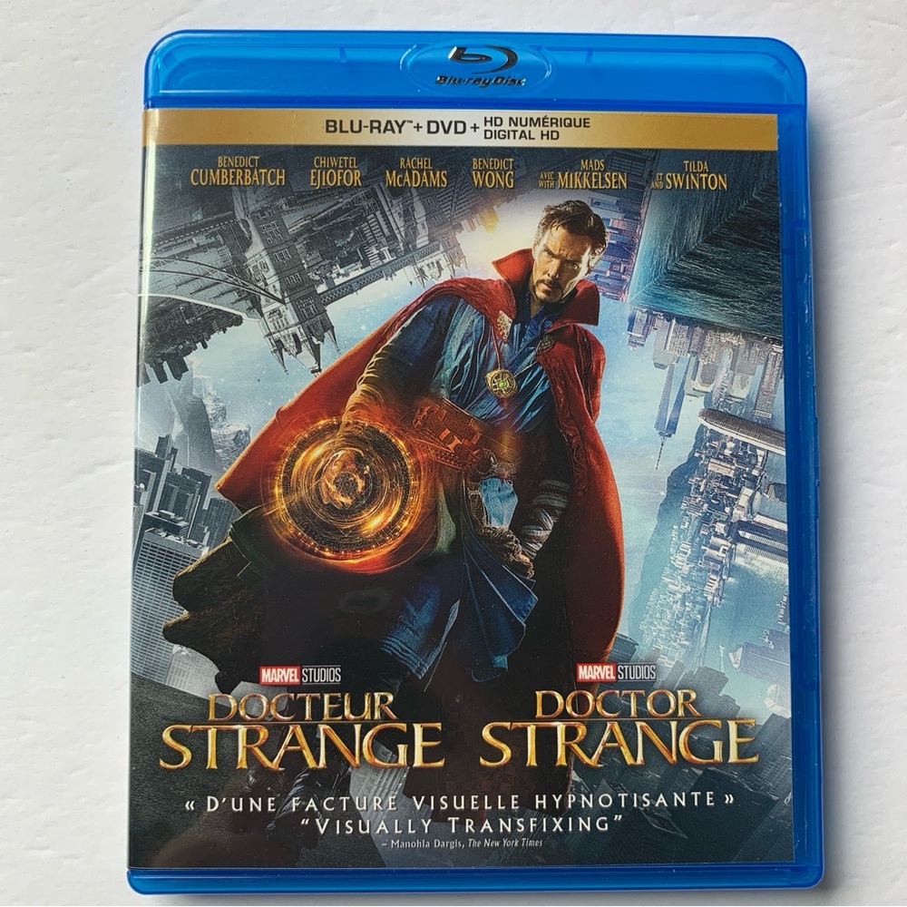 💙 Doctor Strange Blu-ray Disc Movie